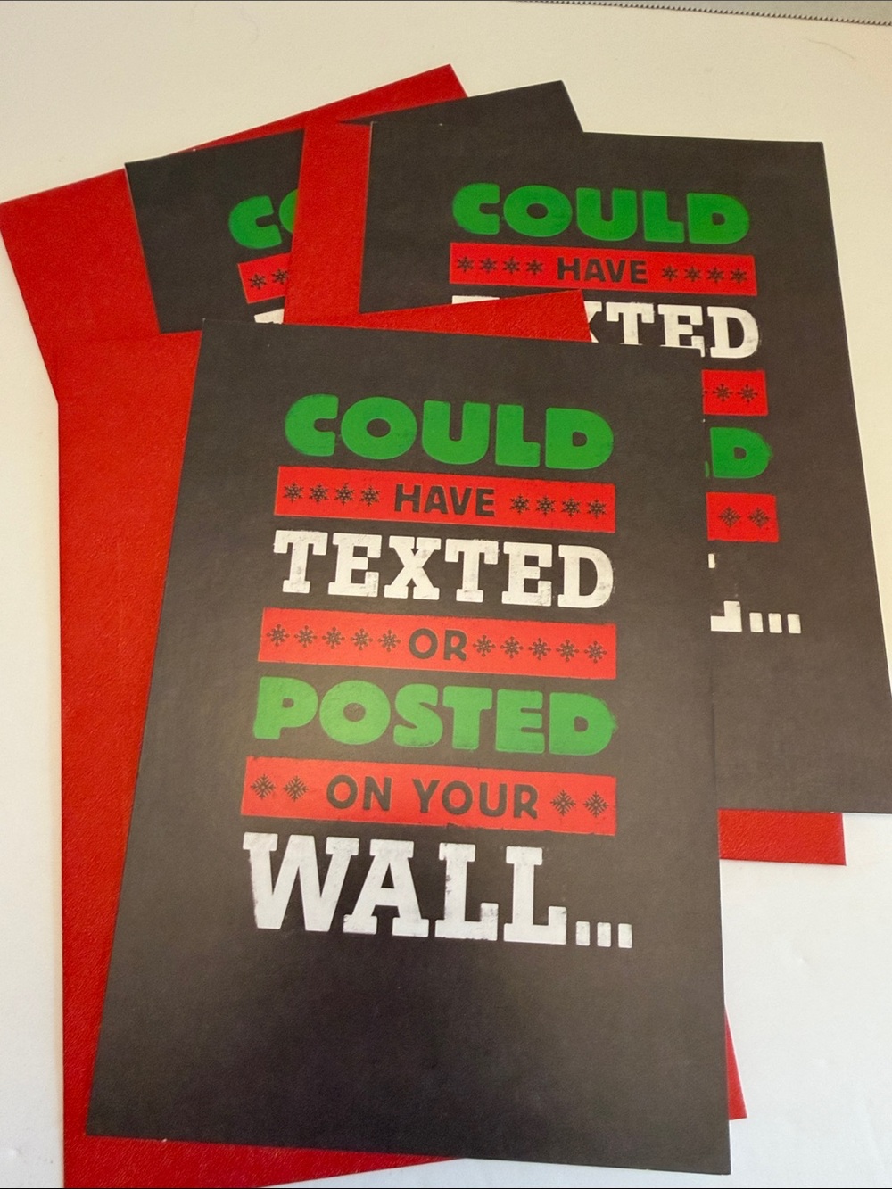 Hallmark Shoebox Holiday Cards Set of 3